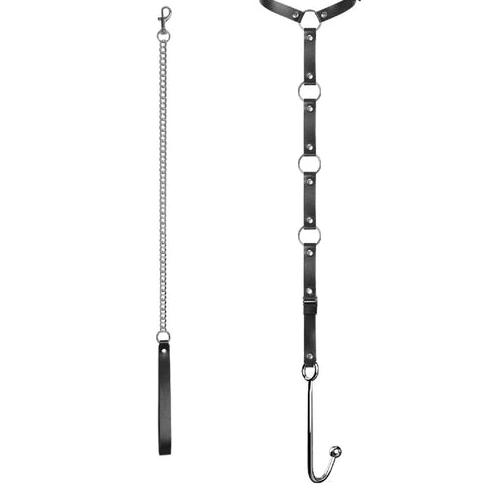 Collar and with EverydayUse 5853 Anal Hook Leash Kinky 0324